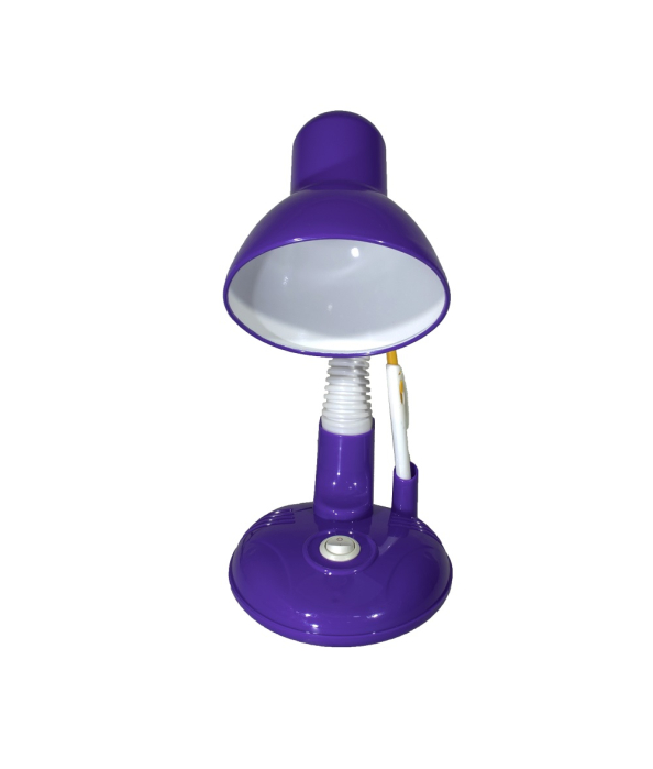 Lampa de birou mov cu suport pentru pix , pentru becuri E27 Led si economice , cu brat reglabil [2]
