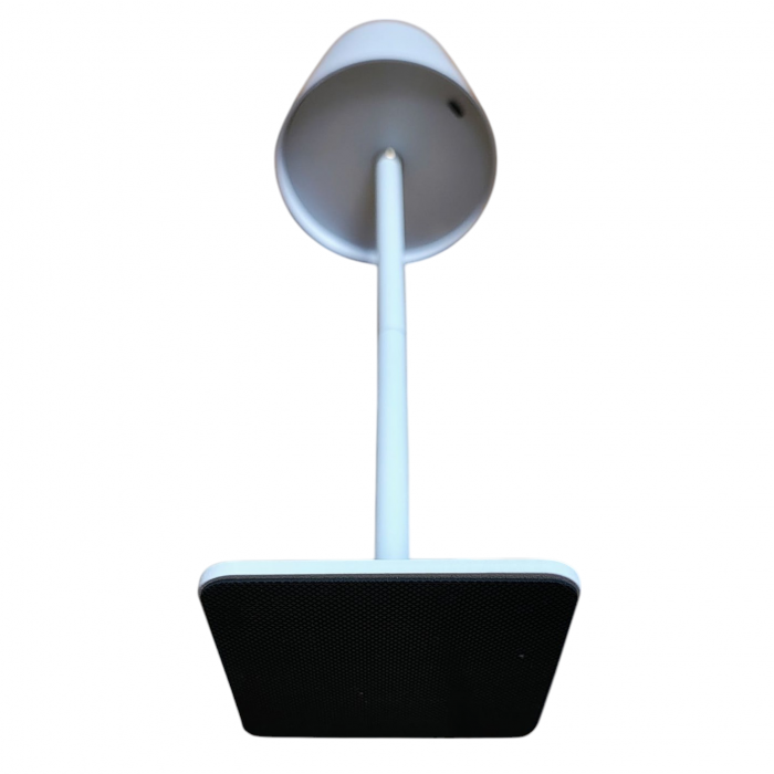 Lampă de Masă cu 3 moduri de luminare, Alba, Lampă Portabilă Modernă cu Cablu Inclus, Ø11,2x35,5 cm [8]