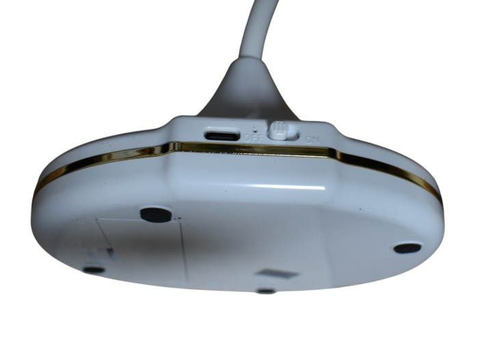Lampa de birou LED reîncărcabilă, 32 LED-uri, 3 trepte de lumină, braț flexibil, unghi 180°.jpg [4]