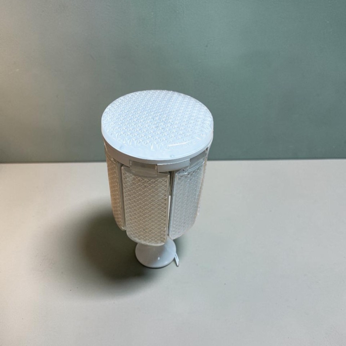 Lampă LED E27 65W cu 6 brațe pliabile transparente 9000K [6]