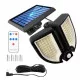 Lampă solară cu panou separat YT-90  rotativă la 180 de grade cu senzor crepuscular si de miscare plus telecomanda [5]
