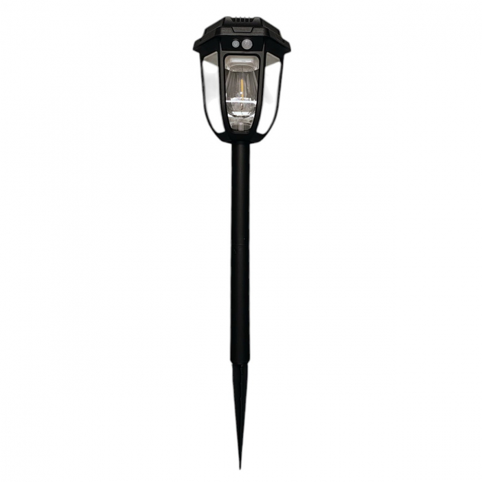 Lampa Solara LED Exterior Iluminare Puternica Senzor de Miscare Rezistenta la Apa IP65 Autonomie Mare Design Modern pentru Gradina ecoleduri.ro [4]
