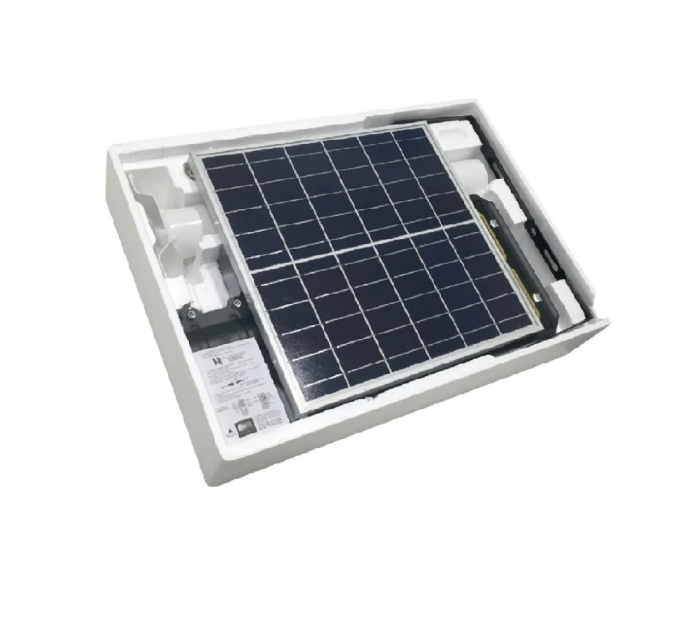 Lampa stradala  cu consola si panou solar  si cu telecomanda 200W [2]