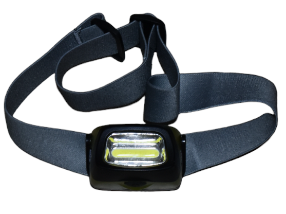 Lanterna LED 3 in 1 , frontala,Led COB 170 lm, plastic, verde/negru 3 baterii R3 [4]