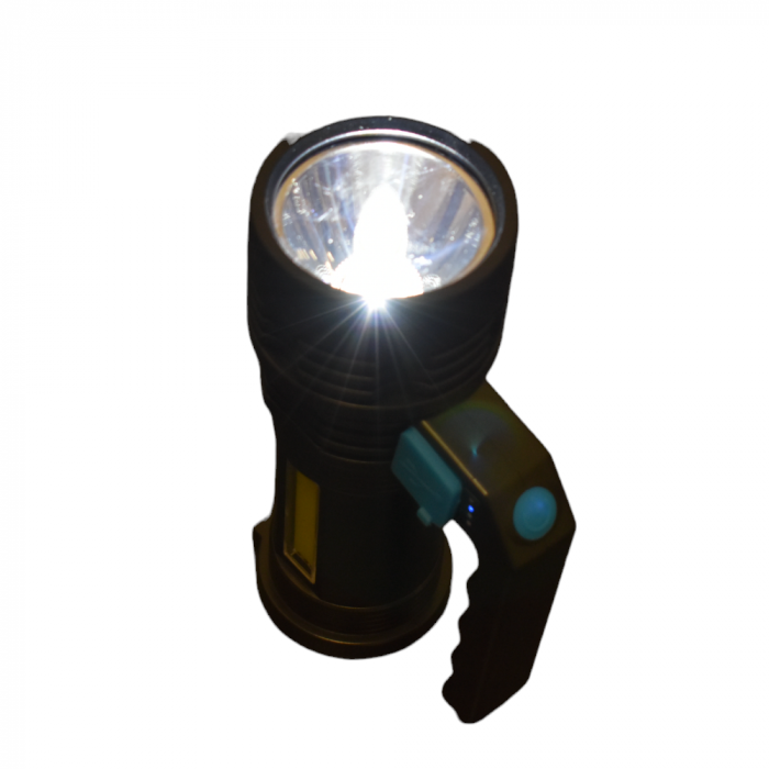 Lanterna LED De Căutare, Portabilă Și Puternică, Cu Încărcare, Luminozitate Superioară, Lanterna Portabilă Cu Fascicul Puternic [3]