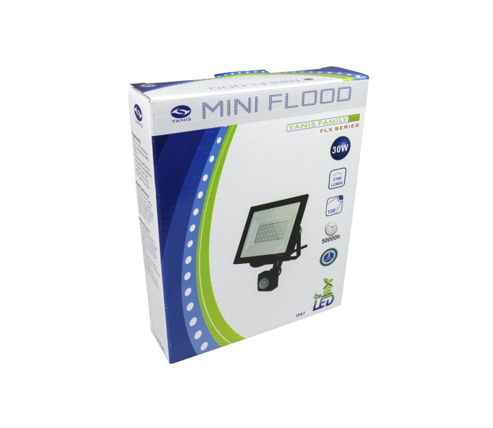 Mini Proiector Led 30 W cu senzor de lumina si miscare , exterior IP67 , slim , 6500k [3]