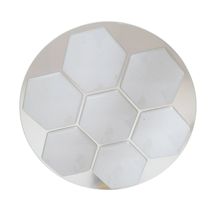 Plafoniera led cu telecomanda 48W 35cm 2007 dimabila 3 temperaturi de culoare ajustabile  3000K/4500K/6500K [3]