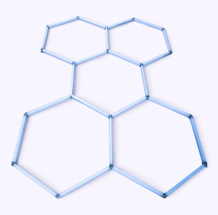 Sistem iluminat hexagonal LED pentru restaurant si spatiu comercial [2]