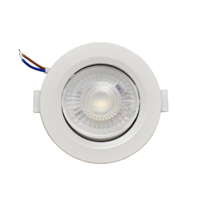 Spot LED 7 W , orientabil ,lumina rece 6500 k , incastrabil [2]