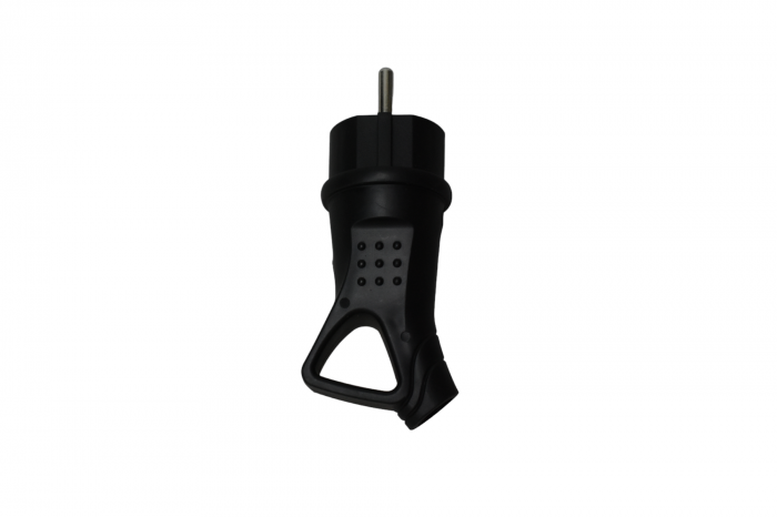 Stecher Schuko cauciucat cu inel (de extragere) YW-7391 [2]