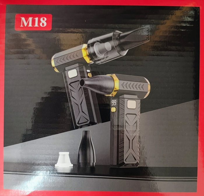 Suflantă și Aspirator Portabil M18, 65W, 13000 rpm, cu LED și afișaj digital [3]