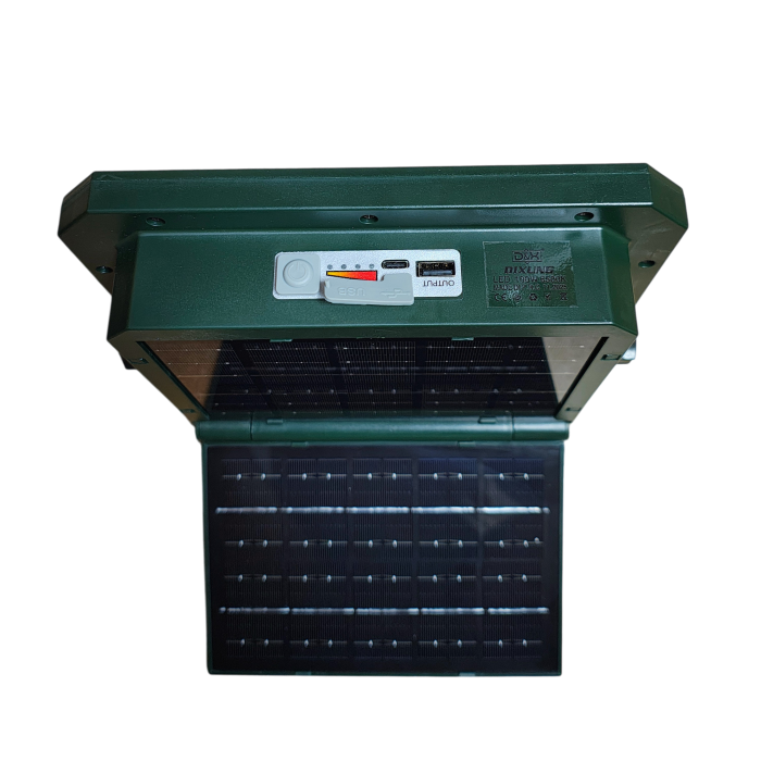 Proiector LED solar BL-930 cu 288 LED, panou solar detașabil, telecomandă și funcție Power Bank ecoleduri [8]