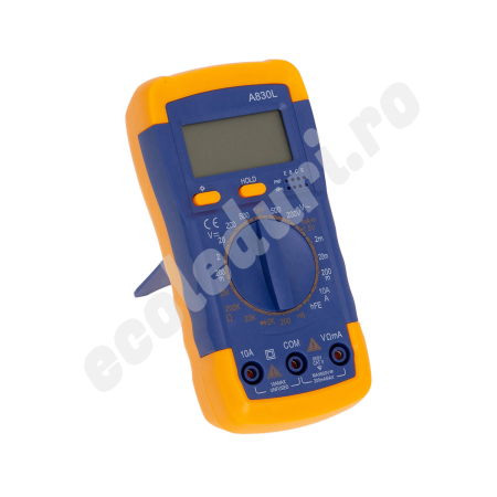 Multimetru Digital A830L – Voltmetru, Ampermetru, Ohmetru