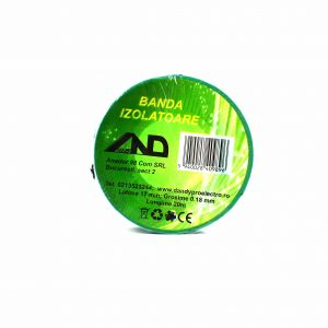 Adezivi si benzi adezive - Banda-Izolatoare-10M-Verde-set-10-buc