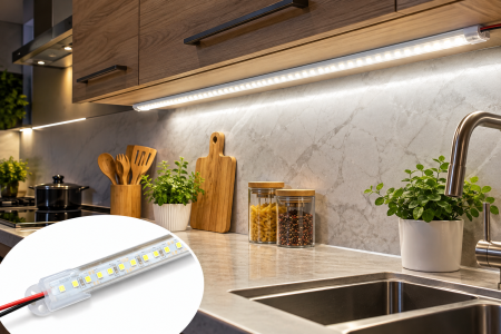 Surse de iluminat - bandă LED rigidă 12V bandă LED 1 metru