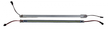 Banda led rigida 220V 4000K 5W  cu suport    Dimensiuni 300 X 12 X 6 mm   72 Leduri  SMD 2835 [1]