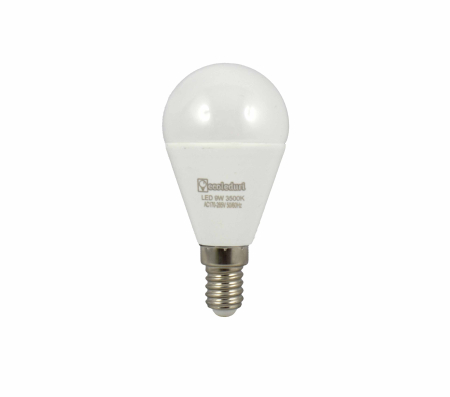 Bec E14 9W Sferic G45 Ecoled 3500K