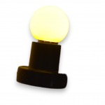 Bec  LED G45 galben matuit E27 10 buc [2]