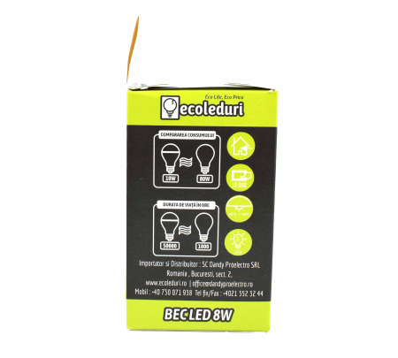 Bec R50 E14 8W Ecoled 6400k [3]