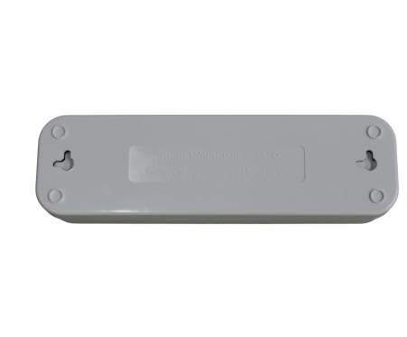 Cap prelungitor cu patru posturi Schuko contact cupru, plastic ignifugYW-5814 [1]