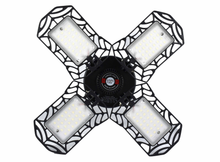 Becuri & lampi led cu fasung - Corp Industrial 4 Brate 120 W