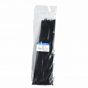 Cose / Coliere plastic - COSE 3X300 NEGRE-100buc/set