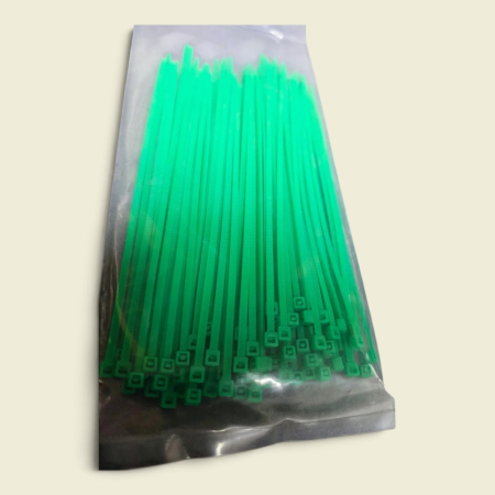 Coliere plastic autoblocante verzi 3x150 mm set 100 buc Ecoleduri [1]