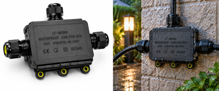 Doza derivatie etansa IP68 LF-M2068 450V cu 3 intrari [2]