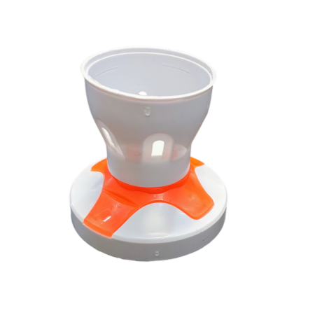 Dulii/Dulie adaptor - dulie-e27-dreapta-plastic-alba-montaj-perete-tavan-70mm