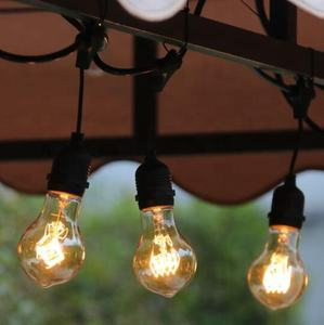 Ghirlanda luminoasa exterior 10 m 10 fasunguri E27 fara becuri,interconectabila,impermeabila [4]