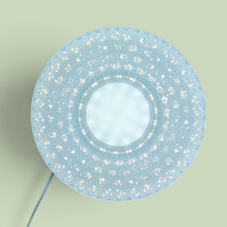 Lampă LED UFO 48W 3 culori caldă neutră rece cu dispersor transparent [4]