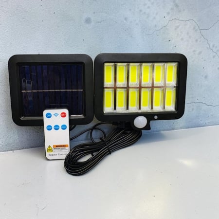 Lampi solare - Lampa Solara cu senzor de miscare si Panou Detasabil