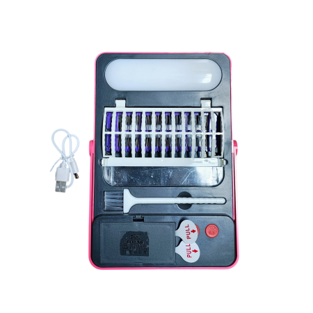 Lampă solară LED anti-țânțari BL-701 40W cu grilă 1800V, încărcare solară USB și Power Bank [5]