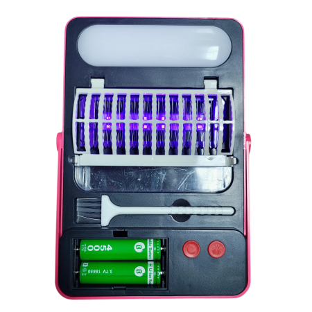 Lampă solară LED anti-țânțari BL-701 40W cu grilă 1800V, încărcare solară USB și Power Bank [7]