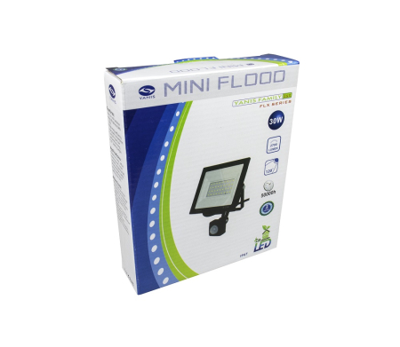 Mini Proiector Led 30 W cu senzor de lumina si miscare , exterior IP67 , slim , 6500k [2]