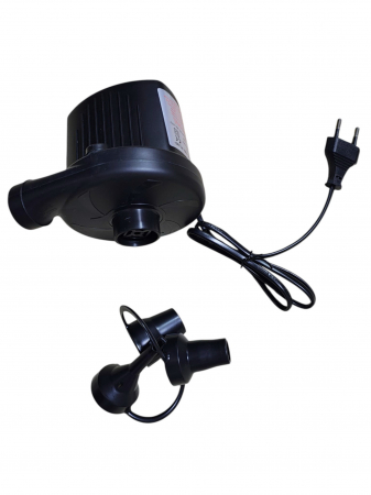 Pompa electrică HT-196 pentru umflat/umflat rapid saltele și obiecte gonflabile, 3 duze incluse [2]