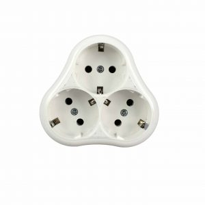 Aparataj şi accesorii - Priza Tripla ST 16A Triunghi VISION