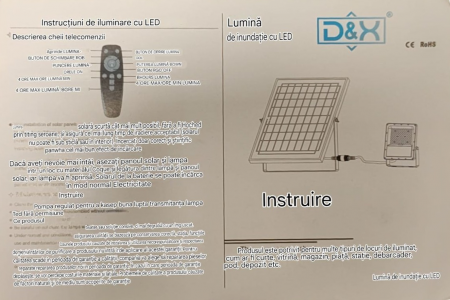Proiect solar 100W cu panou solar separat si functii multiple si senzor crepuscular [9]