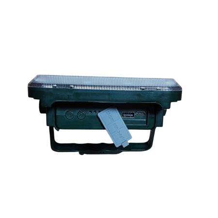 Proiector LED solar BL-950 100W cu 143 LED-uri, baterie externă 5400mAh și panou solar integrat [11]