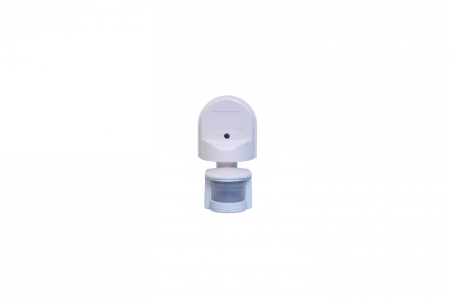 Corpuri de iluminat - Senzor de miscare cu infrarosu , unghi detectare 180 grade , raza actiune 11 metri , alb
