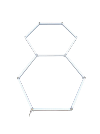 Lampa hexagonala LED pentru salon si barbershop [9]