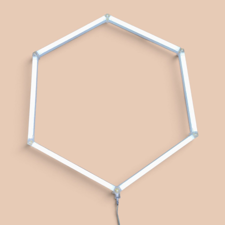 Sistem iluminat hexagonal LED pentru restaurant si spatiu comercial [3]