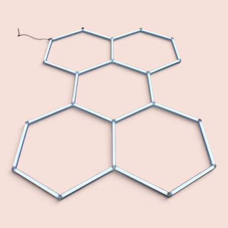 Sistem iluminat hexagonal LED pentru restaurant si spatiu comercial [2]