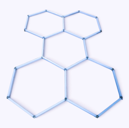Sistem iluminat hexagonal LED pentru restaurant si spatiu comercial [1]