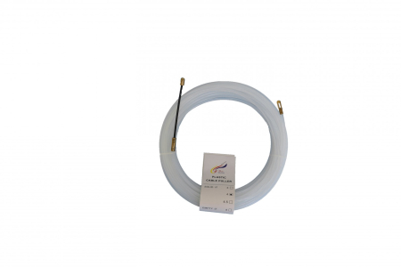 Cablu electric, canal cablu - Sonda din PVC pentru tragere cablu 20m, alb