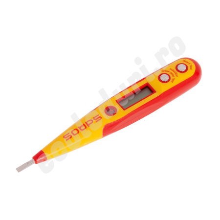Aparataj şi accesorii - Tester digital de tensiune cu ecran LCD iluminat LED