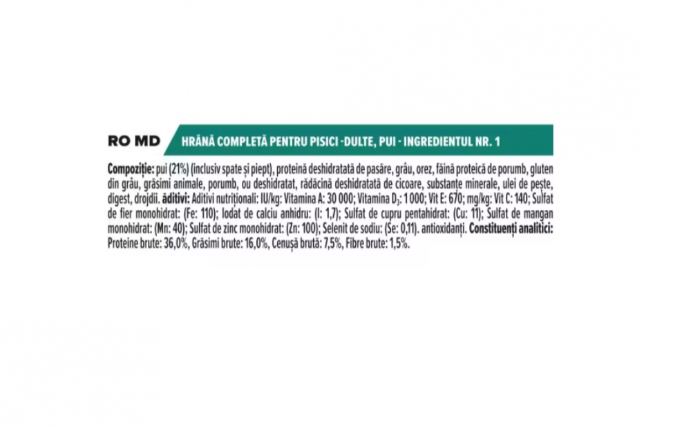 Hrana uscata ​PURINA PRO PLAN ADULT Renal Plus, Pui, 1.5 kg [3]