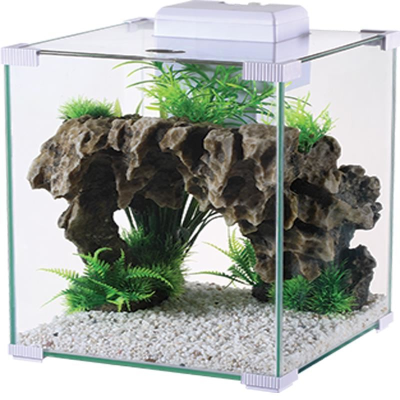 ACVARIU MINI CAPAC FILTRU LED 18L [1]