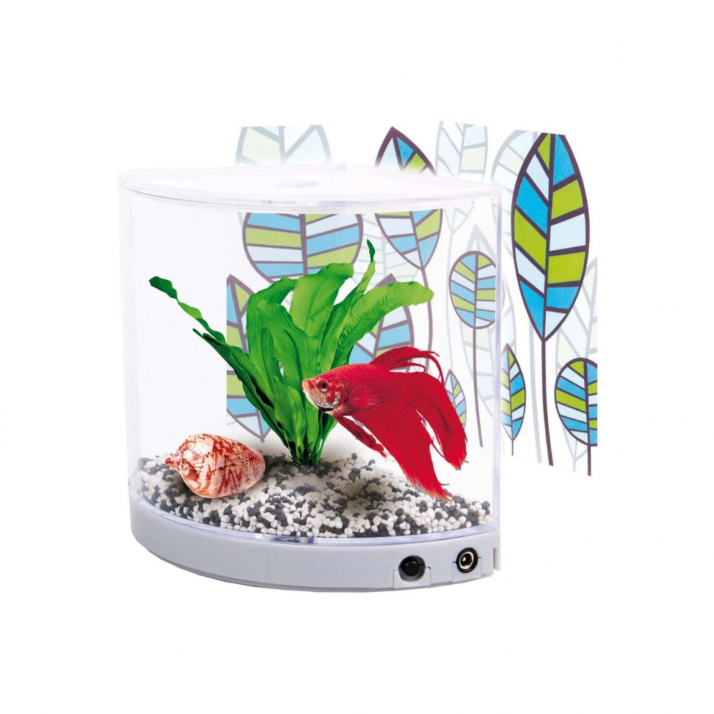 ACVARIU PENTRU PESTI BETTA &quot;ANGULO&quot; 17x10x16CM*1.3L [1]