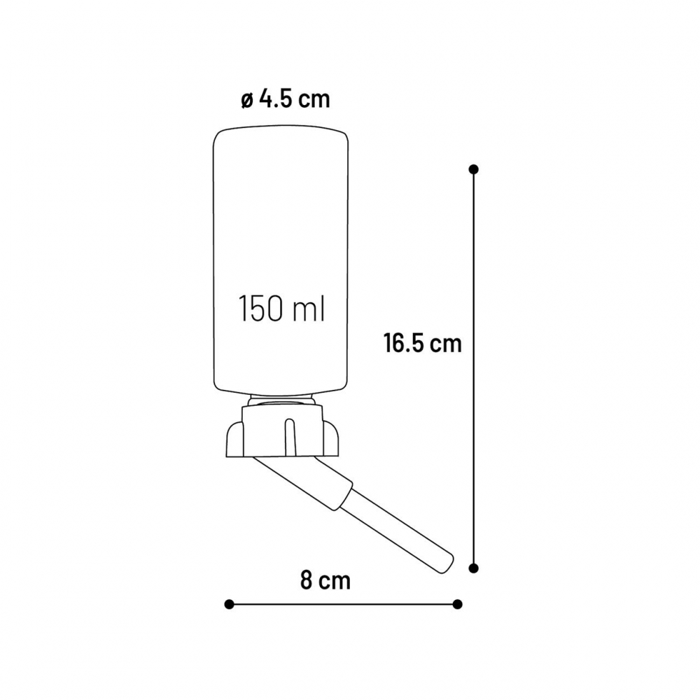 ADAPATOARE CU BILA PENTRU HAMSTERI, 150ML [2]